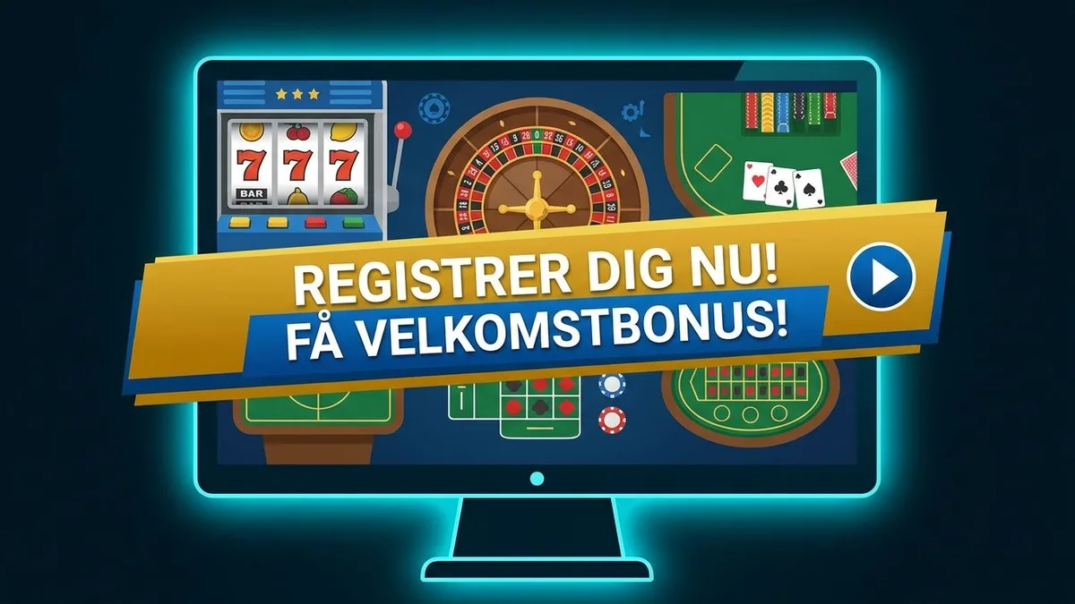 Registrering med bonus